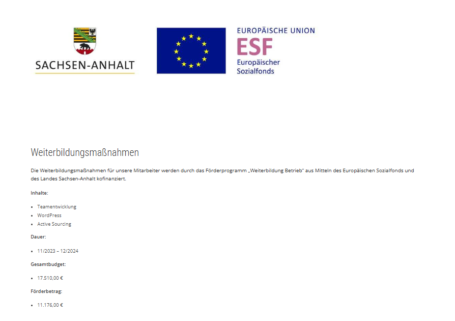 Europäischer Sozialfonds